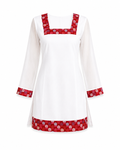White Newari Kurthi Top