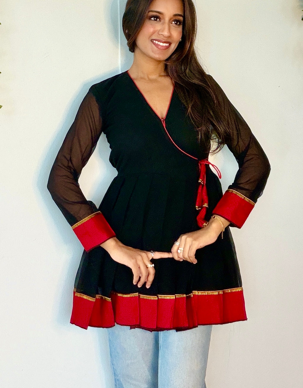 Haku Newari Kurthi Top