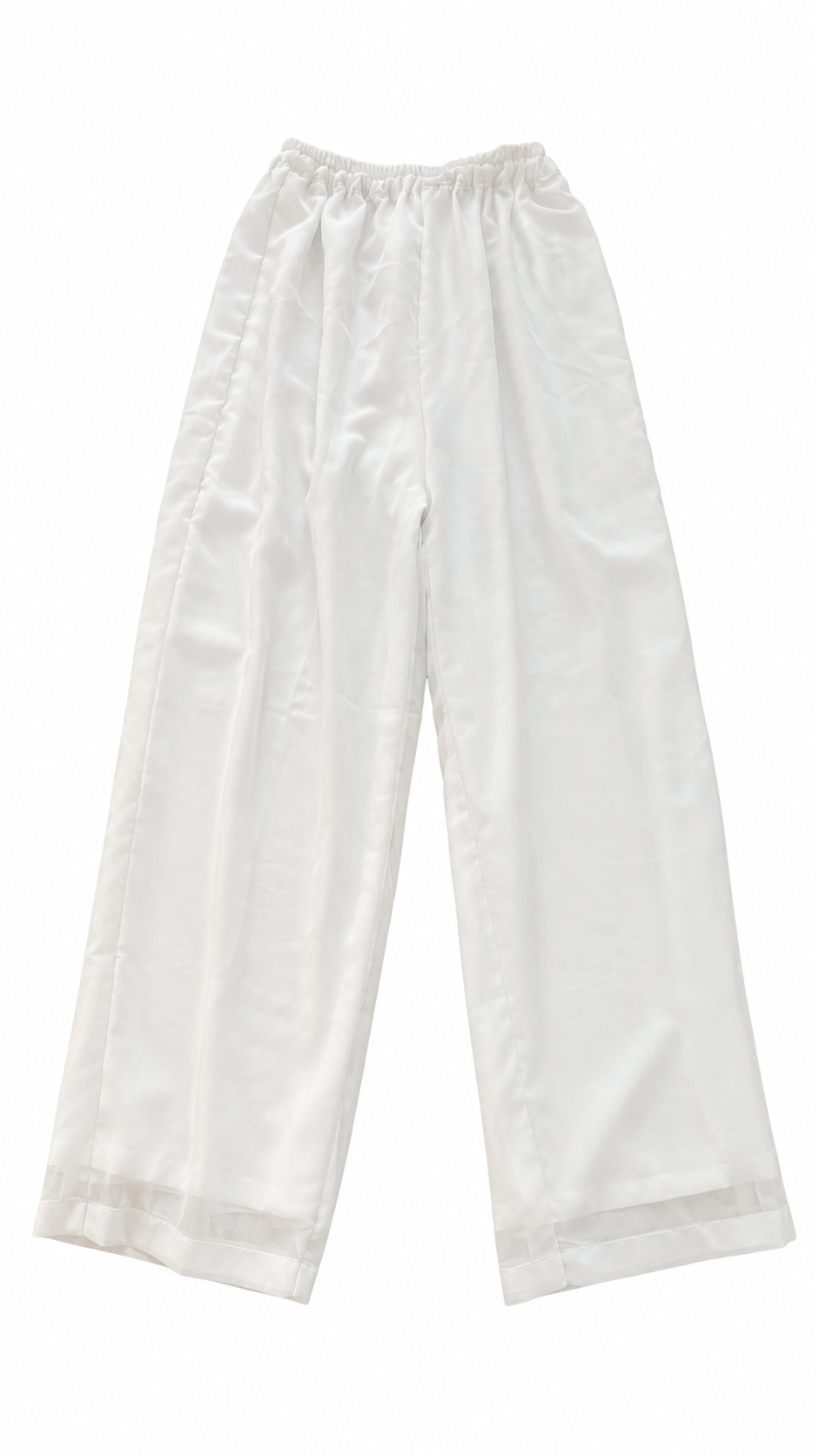 White Patiyala Style Pants